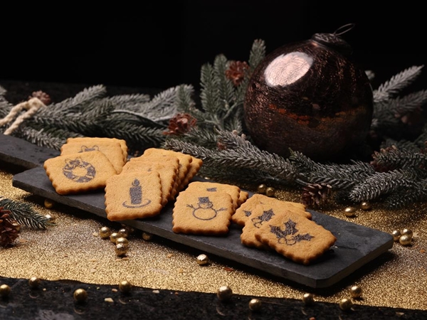 kerstlogokoekjes