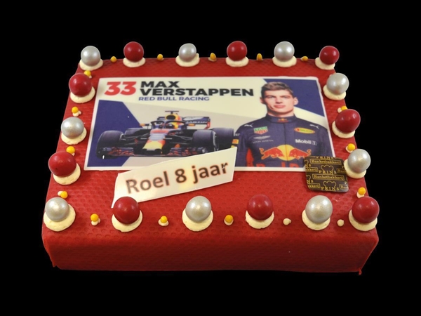 Marsepeintaart Formule 1