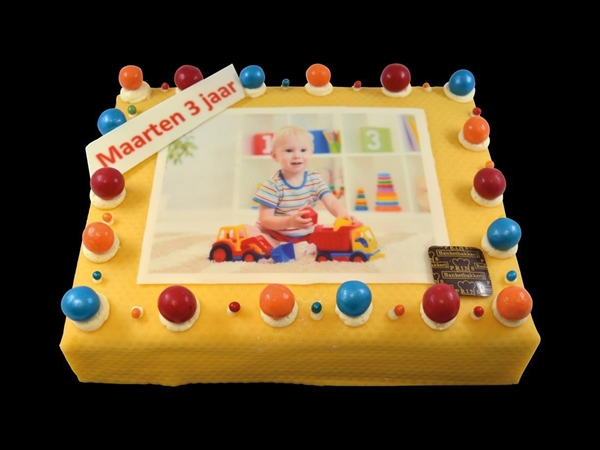 Marsepeintaart Eigen Foto