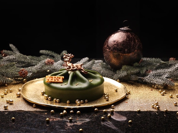 Marsepeintaart kerst